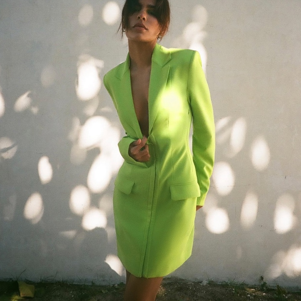 Zara Fitted Blazer Dress